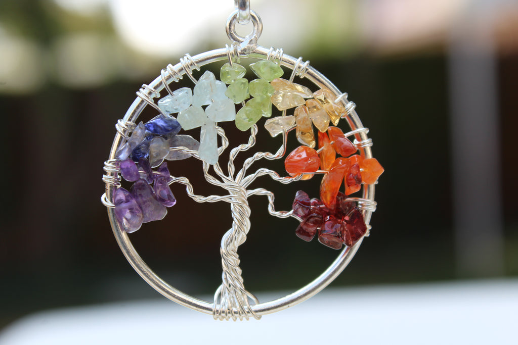 What does the 7 chakra tree do? : r/Crystals